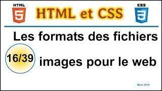 Les formats des fichiers images pour le web [CHTS16]