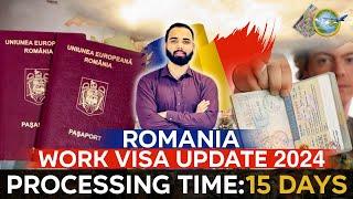 How to Apply Romania Work Permit 2024 | Romania Online Jobs 2024 | How to Get Romania Visa