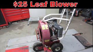 Will IT Run? Giant Vac Garage Sale Leaf Blower,