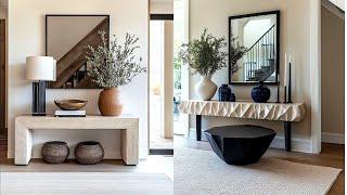 Transform Your Entryway With Stylish Console Tables: Design Tips and Ideas