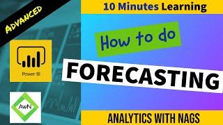 Power BI Tutorial (30/50) - How to do Forecasting in Power BI