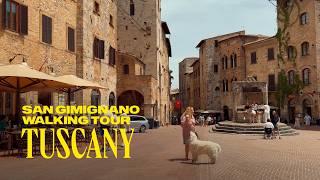 Tuscany: San Gimignano, Italy - Walking Tour 4K