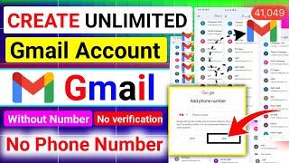 How To Create Unlimited Gmail Account Without Phone Number 2025 In Pc