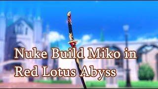 Miko in high temp Red Lotus Abyss, is it viable?