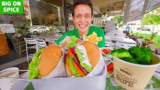 Shocking Burgers in Singapore!! Trying AWARD WINNING Burgers at VeganBurg!