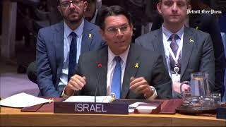 Iran, Israel ambassadors to UN make international law violation claims before Security Council