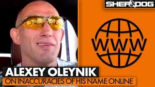 Alexey Oleynik on INACCURACIES of his name Online