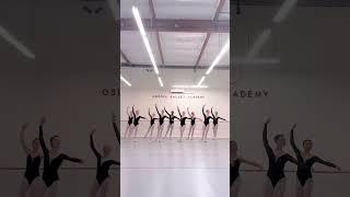 Battement Tendu in Center - Osipova Ballet Academy - Vaganova training in California #ballet #dance