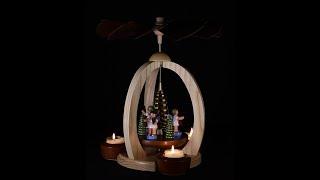 Exclusive Christmas Pyramid “Angel Musicians” by Erzgebirge-Palace