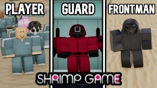 Roblox: Shrimp Game - Playing as Frontman + Guard + Player (Full Gameplay) | Squid Game