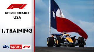 Dreher und Probleme bei Top-Team | 1. Freies Training | Großer Preis der USA | Formel 1