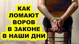 Слабакам не смотреть! Как ломают воров в законе и других авторитетов в наши дни