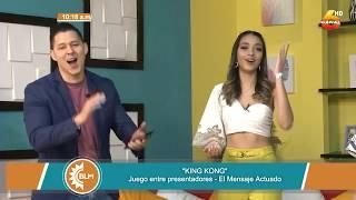 "El mensaje actuando" en Bienvenida La Mañana. (Juego entre presentadores)