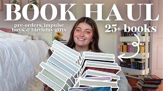 end of summer book haul: pre orders, birthday gifts & impulse buys