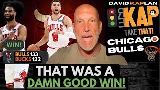 REKAP:  Chicago Bulls 133-122 win over Milwaukee Bucks. ‘That was a damn good win!’