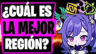 ¿CUÁL ES LA MEJOR REGIÓN? | GENSHIN IMPACT