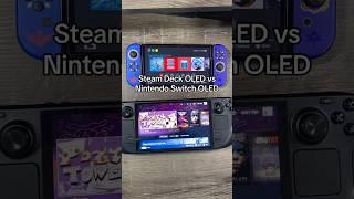 Steam Deck OLED vs Nintendo Switch OLED