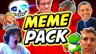 MEME PACK!! Geometry Dash Meme Texture Pack [2.11]