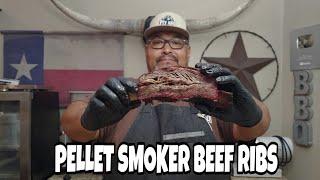 Easy Pellet Smoker Beef Ribs - Smokin' Joe's Pit BBQ