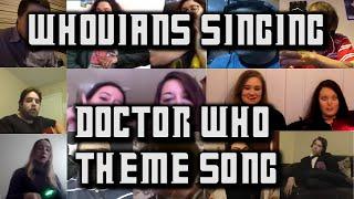 Whovians singing Doctor Who theme song