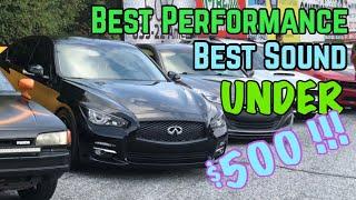 Q50 Performance Exhaust for UNDER $500!!!