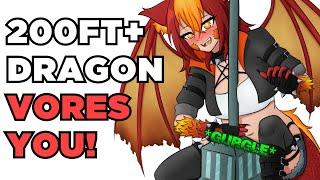 Giant Dragon Girl Teases & Vores You! F4A ASMR Roleplay [Giantess] [Vore] [FDom]