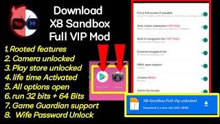 How To Download X8 Sandbox VIP Unlocked || All Features