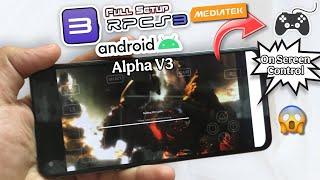 Rpcs3 Android Big Update | Finally Onscreen Control Added+ Black Screen Crash Fix Support All Mali