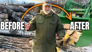 The Ultimate DIY Firewood Cutting System