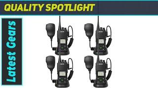 SAMCOM FPCN10A Two Way Radios: Best Long Range Walkie Talkies with Speaking Mic?