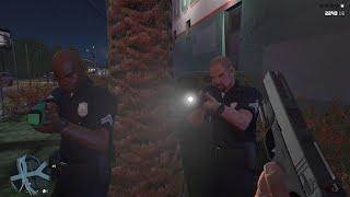 GTA 5 PC LAPD Uses Restraint When Arresting An Armed Franklin:)