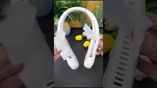 Neck Fan Portable Bladeless Hanging Neck 600mAh Rechargeable Air Cooler 3 Speed Min fans