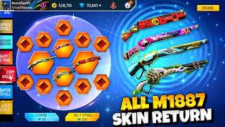 All M1887 Skin Return Event | free fire new event | Ff New Event |Upcoming events in free fire