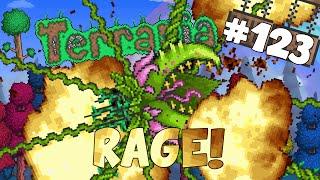 Let's Play Terraria (1.2) iOS/Android - RAGE QUIT! I HATE PLANTERA! - 123