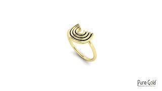 Luciana Luna Pico Ring 18 Karat - PGRN0G34831