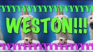 HAPPY BIRTHDAY WESTON! - EPIC Happy Birthday Song