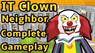 Neighbor Clown Scary Escape 3D Level 1 To Level 15 Full Gameplay Walkthrough