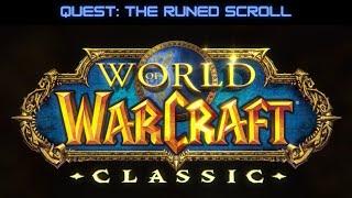 WoW Classic: The Runed Scroll