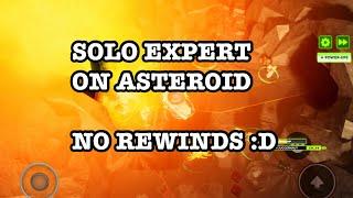 SOLO EXPERT ON ASTEROID WITH NO REWINDS | Roblox TDX