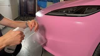 Model 3 Highland - PPF for Front Bumper - Easy Version - installation | Tesla-Protect