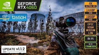 STALKER 2 HEART OF CHORNOBYL UPDATE v1.1.2 - RTX 4060 - i7 12650H - GIGABYTE G5 KF5 (LAPTOP)