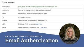 How to ensure your emails are authenticated