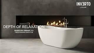 Depth of Relaxation - INVERTO by Cersanit SPA freestanding bathtub