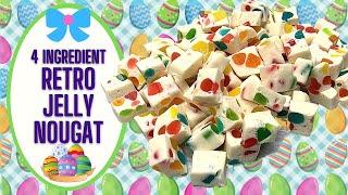 4 INGREDIENT RETRO JELLY NOUGAT! BRACH'S PICK A MIX COPYCAT!!