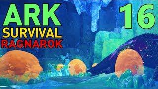 [16] Ice Dungeon and Iceworm Queen's Lair!!! (ARK Ragnarok Survival Multiplayer)