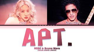 ROSÉ & Bruno Mars 'APT.' (Color Coded Lyrics)