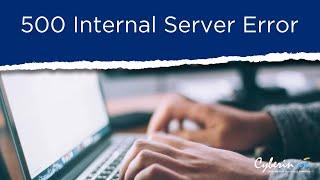 cPanel 500 Internal Server Error