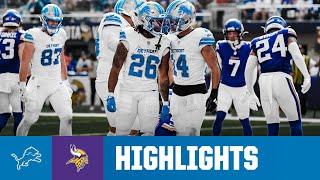 Detroit wins an NFC North battle on CLUTCH kick in Minnesota | Lions vs. Vikings Week 7 highlights