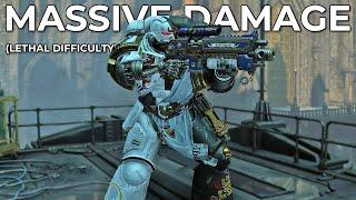 Space Marine 2 – Insane Tactical Damage Trivializes Chaos On Lethal Difficulty (Solo, Bolt Rifle)