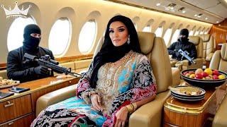 Inside the Lavish Travels of the World's Wealthiest Arab Queen | Billionaire Luxury Lifestyle